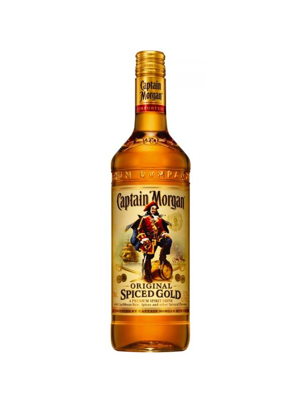 RON CAPTAIN MORGAN SPICED GOLD 1 L.