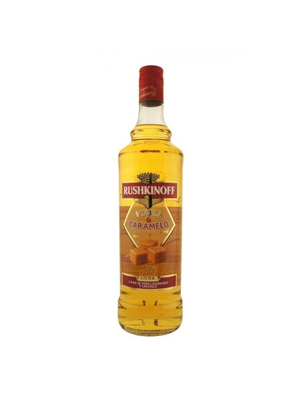 VODKA RUSHKINOFF CARAMELO 1 L.