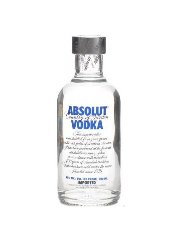 VODKA ABSOLUT 0.20L. - Vodka