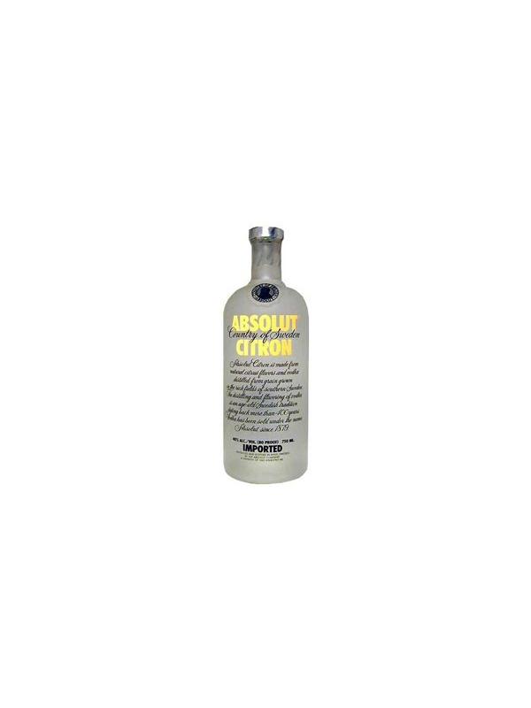 VODKA ABSOLUT CITRON 0,70 L.