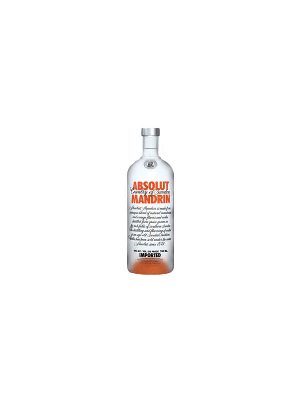 VODKA ABSOLUT MANDRIN 1 L.