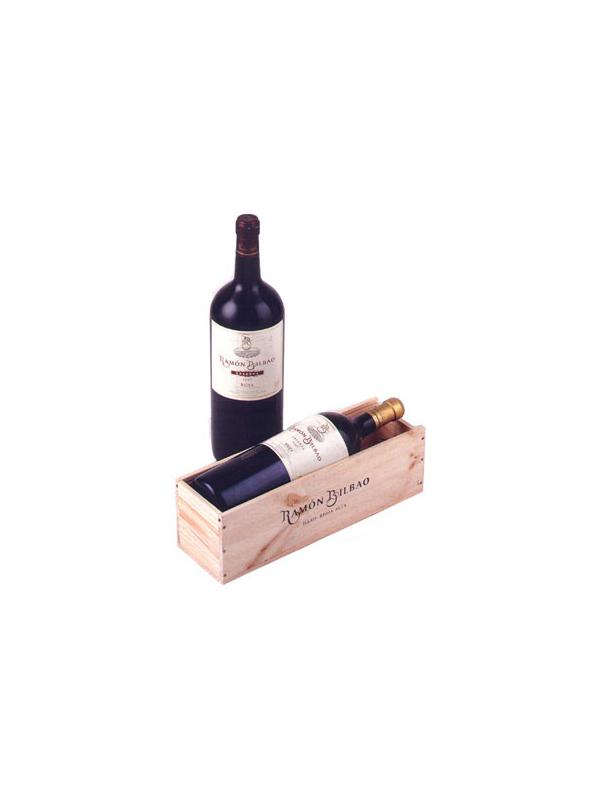 RAMON BILBAO CRIANZA 5 L. - Caja de madera con 1 botella