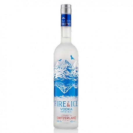 VODKA FIRE & ICE ORIGINAL 0.70 L. - Vodka de Suiza