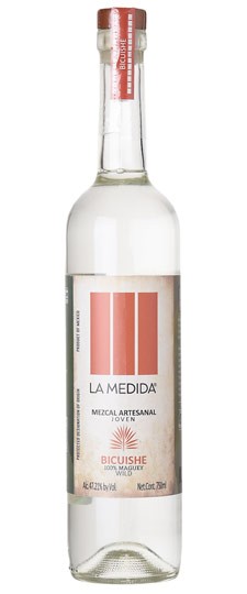 MEZCAL LA MEDIDA BICUISHE 0.70 L. - Mezcal de Mxico