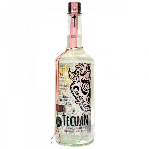 MEZCAL TECUAN 100% AGAVE CUPREATA 1L. - Mezcal de Mxico