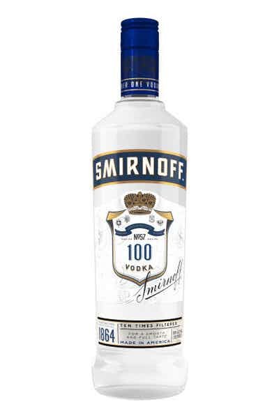 VODKA SMIRNOFF AZUL 50 1 L. - Vodka de 50 