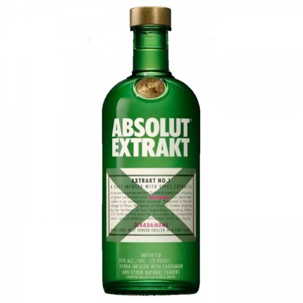 VODKA ABSOLUT EXTRAKT 0.70 L. - Vodka de Suecia