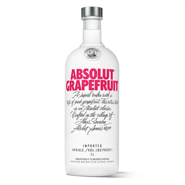 VODKA ABSOLUT GRAPEFRUIT 1 L. - Vodka