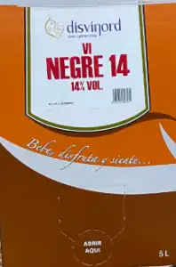 VI NEGRE 14 DISVINORD BIB 5 L.