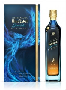 JOHNNIE WALKER BLUE GHOST RARE GLENURY ROYAL 0,70 L