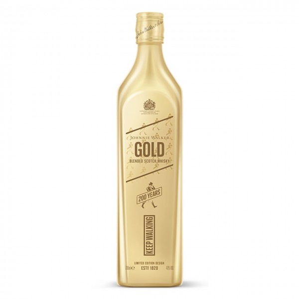 JOHNNIE WALKER GOLD 200 YEARS LIMITED EDITION 0.70 L.