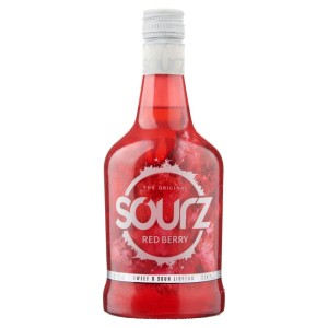 SOURZ RED BERRY 0.70 L. - Licor