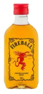PETACA FIREBALL CINAMON WHISKY 0.20 L.