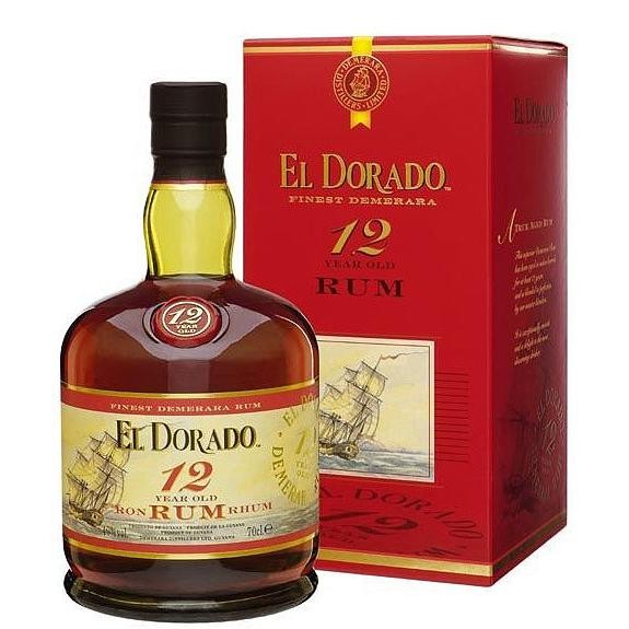 RON EL DORADO 12 AOS 0,70 L.